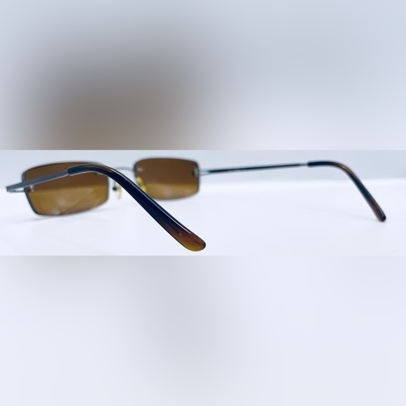 Saige Bronze Oval Sunglasses Frames Only - Picture 5 of 8